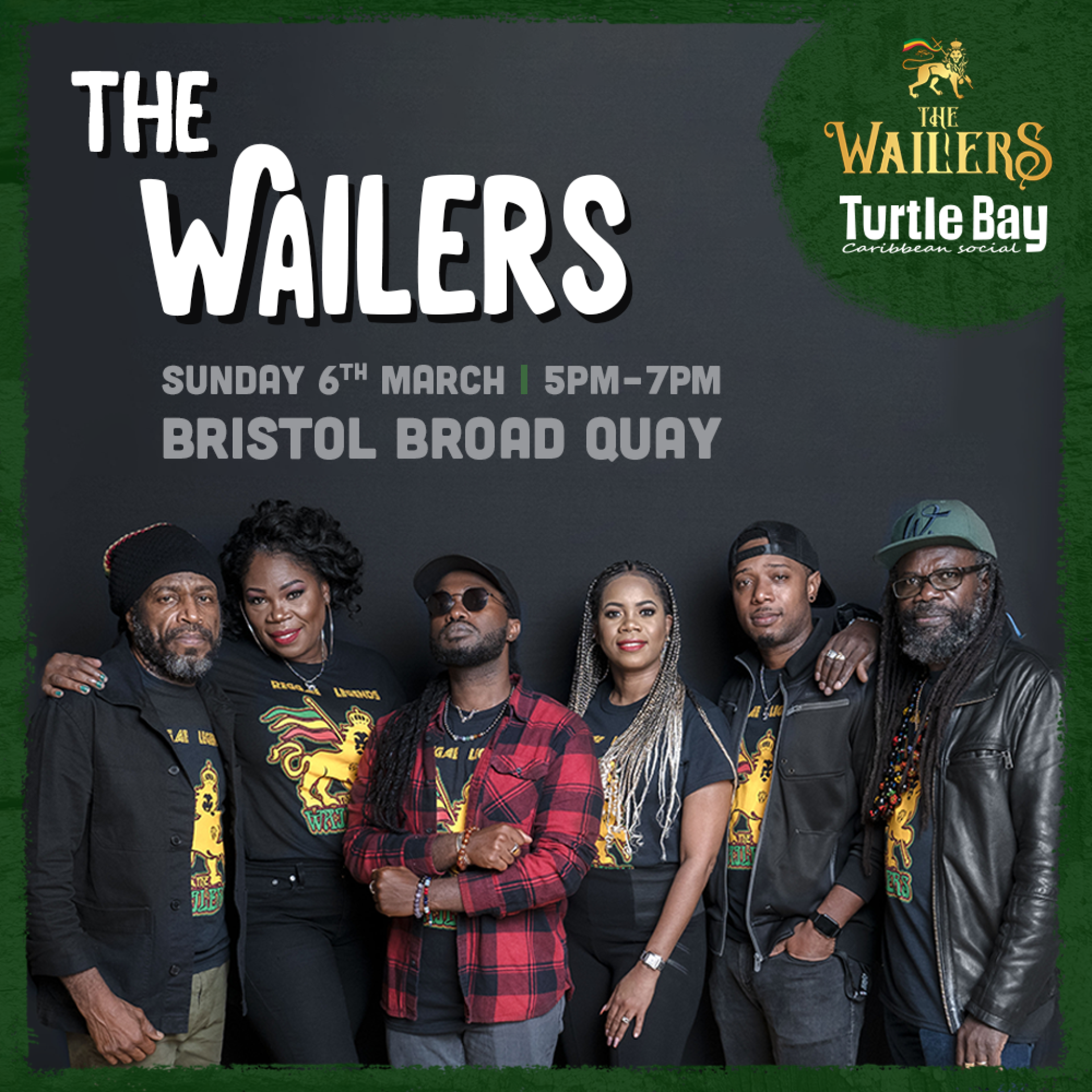 The Wailers in Bristol Graphic 1