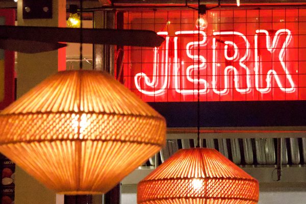 Jerk Neon Sign Croydon Square