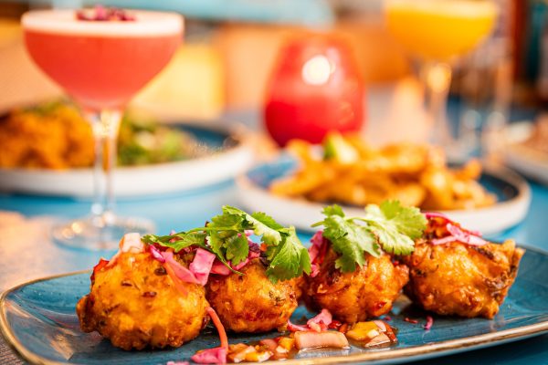 Bar Table Lights 5 Sweetcorn Fritters