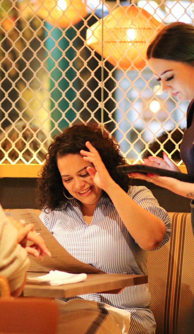 Waitress at Table Coventry