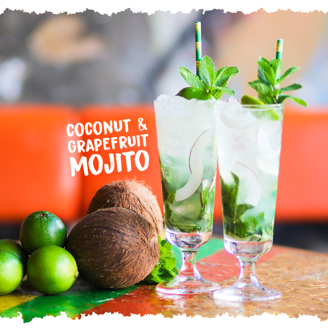 Coconut & Grapefruit Mojito